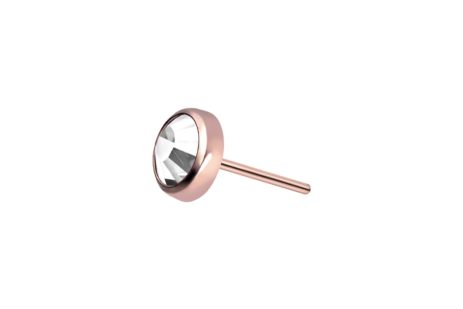 Titan Disc mit Push Pin KRISTALL
